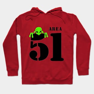 Area 51 alien Hoodie